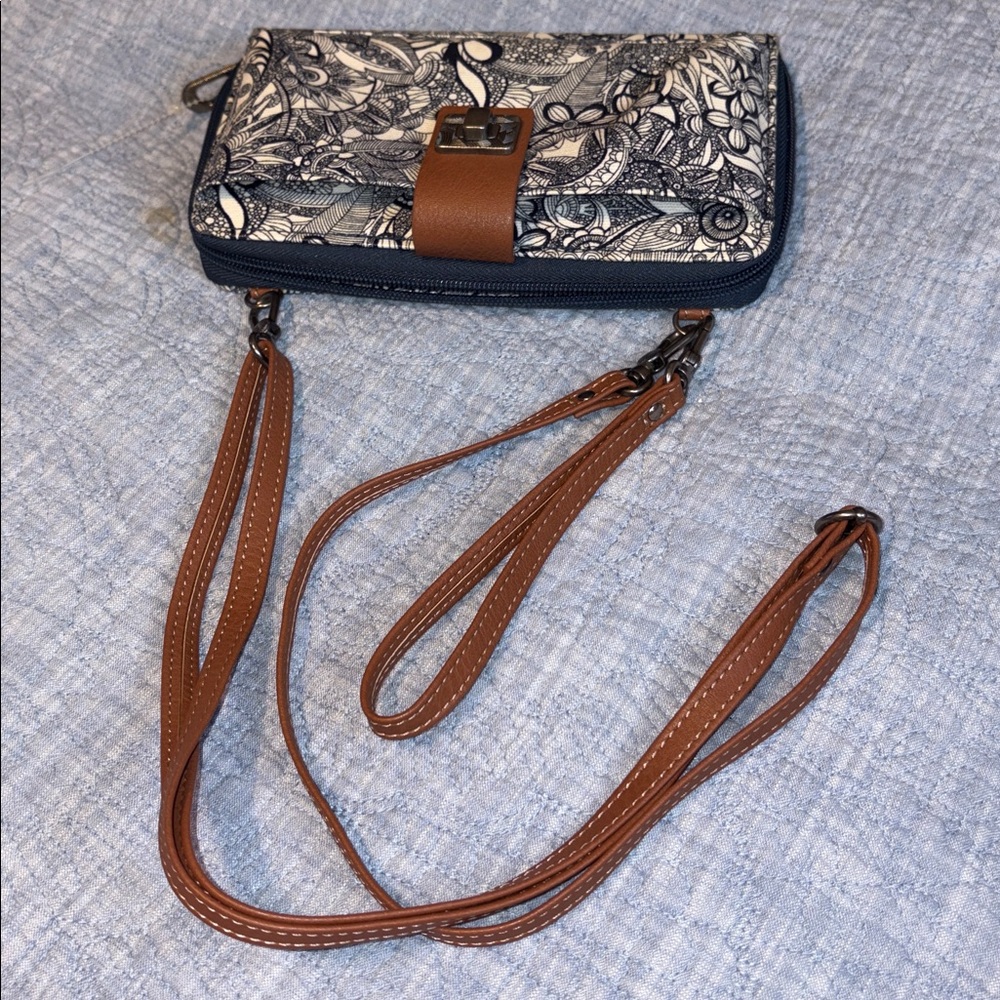 Sakroots Coated Canvas Smartphone Wristlet/Crossbody Bag - Picture 8 of 8